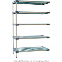Metro - Plastic Shelving Type: Structural Plastic Open Shelving Shelf Capacity (Lb.): 2,000 - Exact Tooling