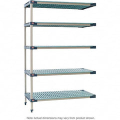 Metro - Plastic Shelving Type: Structural Plastic Open Shelving Shelf Capacity (Lb.): 2,000 - Exact Tooling