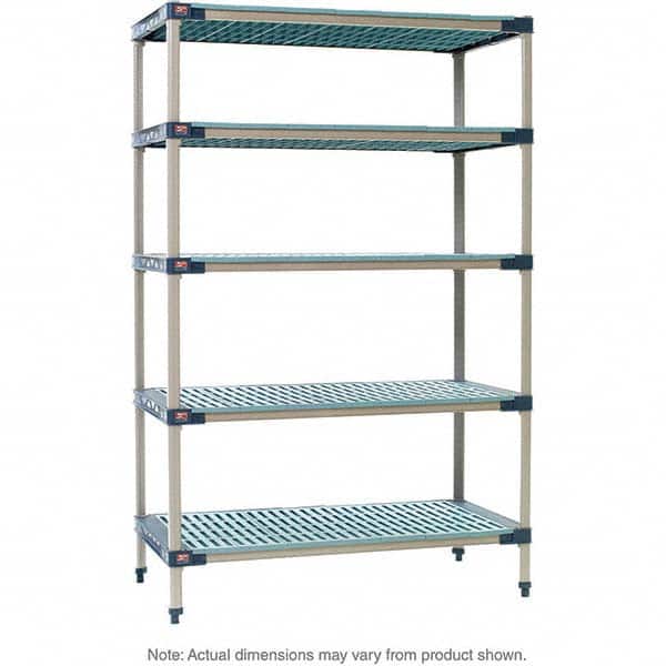 Metro - Plastic Shelving Type: Structural Plastic Open Shelving Shelf Capacity (Lb.): 2,000 - Exact Tooling