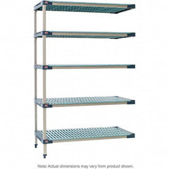 Metro - Plastic Shelving Type: Structural Plastic Open Shelving Shelf Capacity (Lb.): 2,000 - Exact Tooling