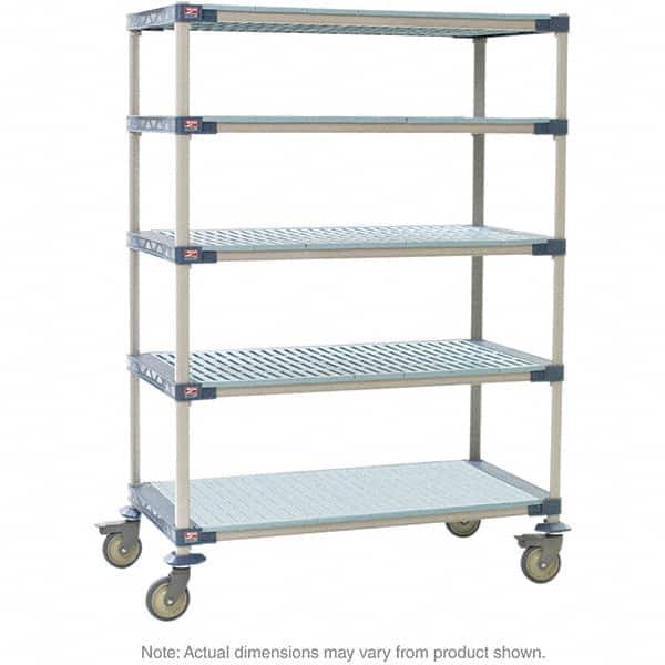 Metro - Plastic Shelving Type: Structural Plastic Open Shelving Shelf Capacity (Lb.): 750 - Exact Tooling