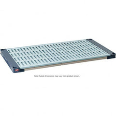 Metro - 54" Wide x 21" Long Open Shelving Shelf w/Grid Mat - Exact Tooling