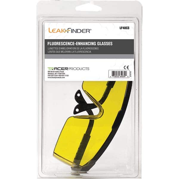 Leak Finder - Automotive Leak Detection Accessories Type: Fluorescence-Enhancing Glasses For Use With: TracerLine Leak Detection Lamps - Exact Tooling