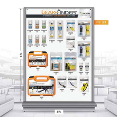 Leak Finder - Automotive Leak Detection Kits Type: Complete Leak Detection Kit Applications: A/C Systems - Exact Tooling