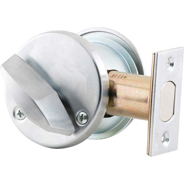 Schlage - Deadbolts Type: Single Cylinder Door Thickness Range: 1-5/8-2 - Exact Tooling