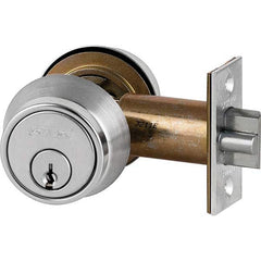 Schlage - Deadbolts Type: Double Cylinder Door Thickness Range: 1-1/2-1-3/4 - Exact Tooling