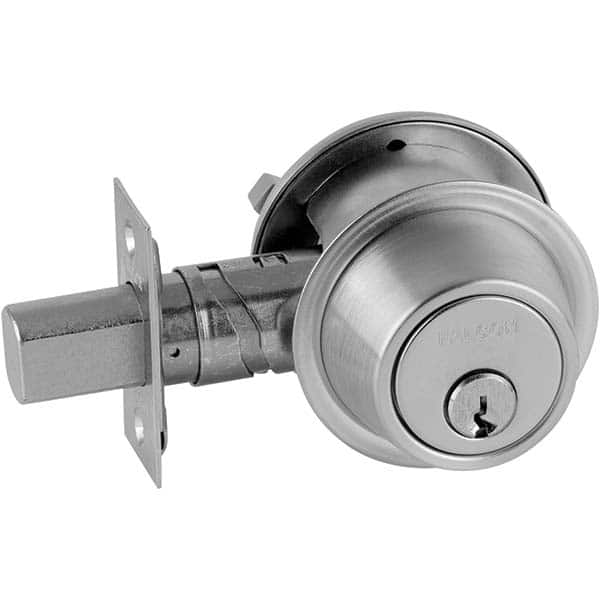 Falcon - Deadbolts Type: Single Cylinder Door Thickness Range: 1-5/8-2 - Exact Tooling