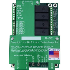 LinorTek - Control Relays; Coil Voltage: 12-48 VDC ; Contact Configuration: 4NO ; Number of Poles: 4 ; Contact Form: SPDT ; Control Type: Alarm; Button; Digital Indicatior; Fan Control; Liquid Level Control; ON/OFF; On/Off 3 Amp Relay; On/Off 3A Relay; 3 - Exact Tooling