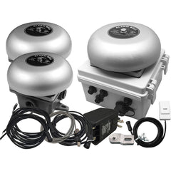 LinorTek - Bells, Horns & Sirens; Type: IP Bell ; Explosion Proof: No ; Vibrating: Yes ; Weatherproof: Yes ; Decibels @ Ten Feet (dB): 88.00 ; Voltage: 12 VAC/VDC - Exact Tooling