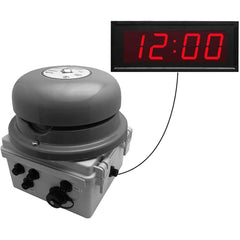 LinorTek - Bells, Horns & Sirens; Type: IP Bell Clock ; Explosion Proof: No ; Vibrating: Yes ; Weatherproof: Yes ; Decibels @ Ten Feet (dB): 92.00 ; Voltage: 24 VAC - Exact Tooling
