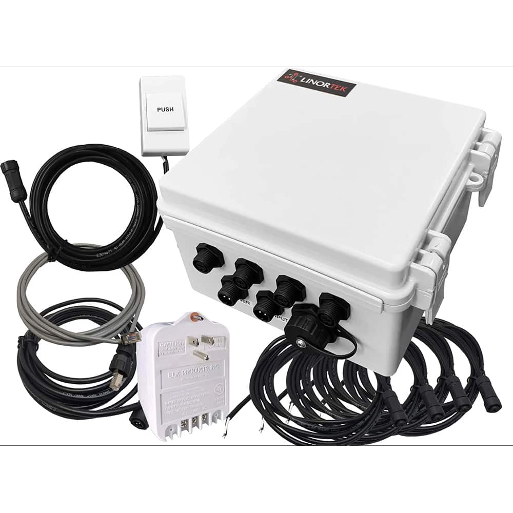 LinorTek - Public Address & Intercom Accessories; Type: Programmable Bell Timer ; For Use With: 12VDC- 110/220VAC@10A Devices - Exact Tooling