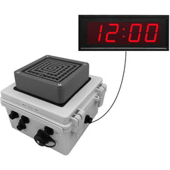 LinorTek - Bells, Horns & Sirens; Type: IP Buzzer Clock ; Explosion Proof: No ; Vibrating: Yes ; Weatherproof: Yes ; Decibels @ Ten Feet (dB): 100.00 ; Voltage: 24 VAC - Exact Tooling