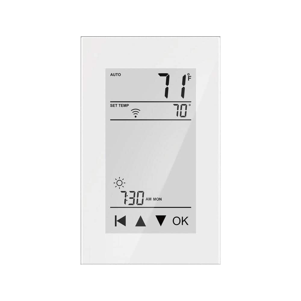 QuietWarmth - Thermostats; Type: Smart Home Thermostat ; Style: Heat ; Minimum Temperature (F): 40.000 ; Maximum Temperature (F): 85.000 - Exact Tooling