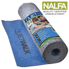 QuietWalk - Felt Sheets; Material: Recycled Fiber ; Thickness (Decimal Inch): 0.1250 ; Width (Inch): 36.0000 ; Length Type: Long ; Length (Inch): 400 ; Density (Lb./Sq. Yd.): 11.52 - Exact Tooling