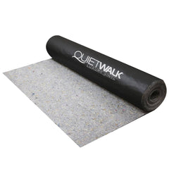 QuietWalk - Felt Sheets; Material: Recycled Fiber ; Thickness (Decimal Inch): 0.0710 ; Width (Inch): 36.0000 ; Length Type: Long ; Length (Inch): 400 ; Density (Lb./Sq. Yd.): 18.28 - Exact Tooling