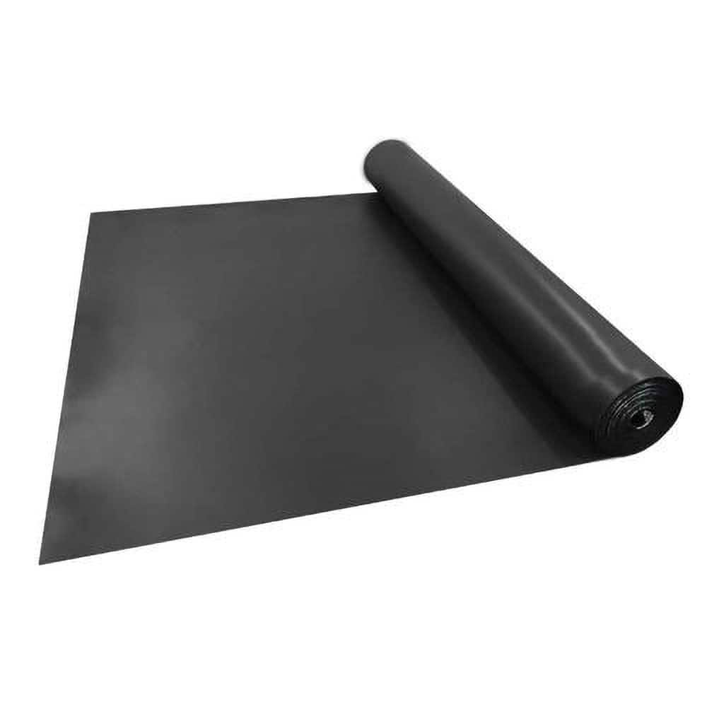 MP Global - Rubber & Foam Sheets; Material: Virgin Latex Rubber ; Width (Inch): 36.0000 ; Length (Inch): 400 ; Color: Blue - Exact Tooling