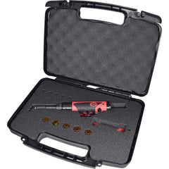 Sioux Tools - Air Drills; Chuck Size: 1/4-28 ; Chuck Type: Threaded ; Handle Type: Inline ; Horsepower: 0.4000 ; Reversible: Non-Reversible ; Speed (RPM): 800.00 - Exact Tooling