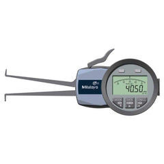 Mitutoyo - Electronic Caliper Gages; Type: Internal ; Minimum Measurement (mm): 20.00 ; Maximum Measurement (Inch): 1.5800 ; Maximum Measurement (Decimal Inch): 1.5800 ; Maximum Measurement (mm): 40.00 ; Resolution (mm): 0.005000 - Exact Tooling