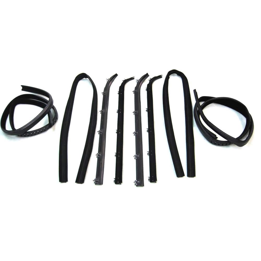 Fairchild Industries - Automotive Replacement Parts; Type: Belt; Channel Kit ; Application: 1981-1984 Ford Econoline Van Belt, Channel Kit replaces OEM# D5UZ1121550B; D5UZ1121546B; E9UZ1521453A; E9UZ1521452A; E4UZ1521457A; E4UZ1521456A - Exact Tooling