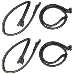 Fairchild Industries - Automotive Replacement Parts; Type: Door Seal Kit ; Application: 1994-2004 Ford Mustang Door Seal Kit replaces OEM# 3R3Z 6320557AA; 3R3Z 6320556AA; 3R3Z 6320531AA; 3R3Z 6320532AA - Exact Tooling