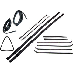 Fairchild Industries - Automotive Replacement Parts; Type: Belt; Channel; Door Seal; Vent Window Seal Kit ; Application: 1964-1966 Chevrolet Chevrolet Fullsize Pickup Belt, Channel,Door Seal, Vent Window Seal Kit - Exact Tooling