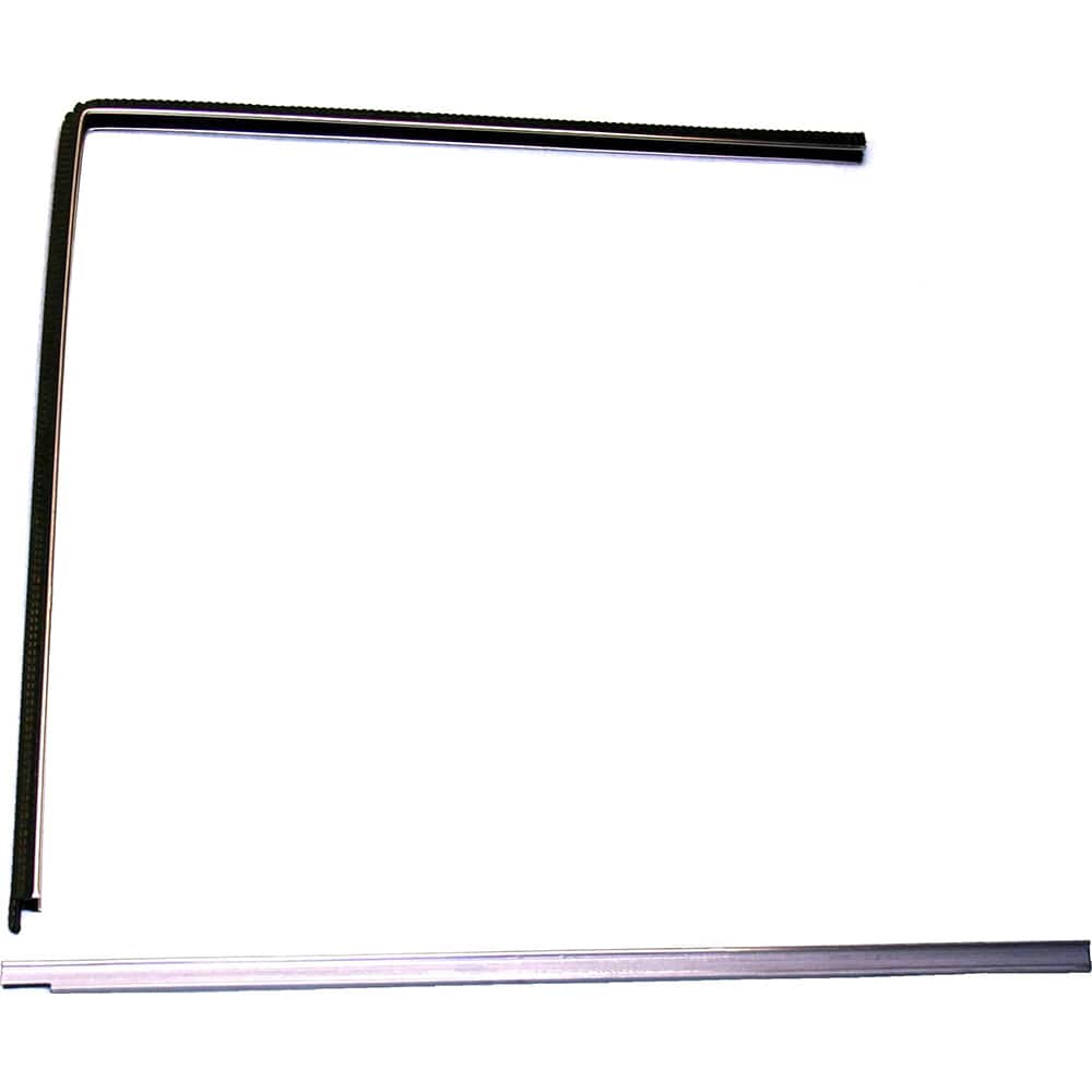 Fairchild Industries - Automotive Replacement Parts; Type: Complete Glass Run Window Channel ; Application: 1966-1977 Ford Bronco Complete Glass Run Kit replaces OEM# C6TZ9721596A - Exact Tooling