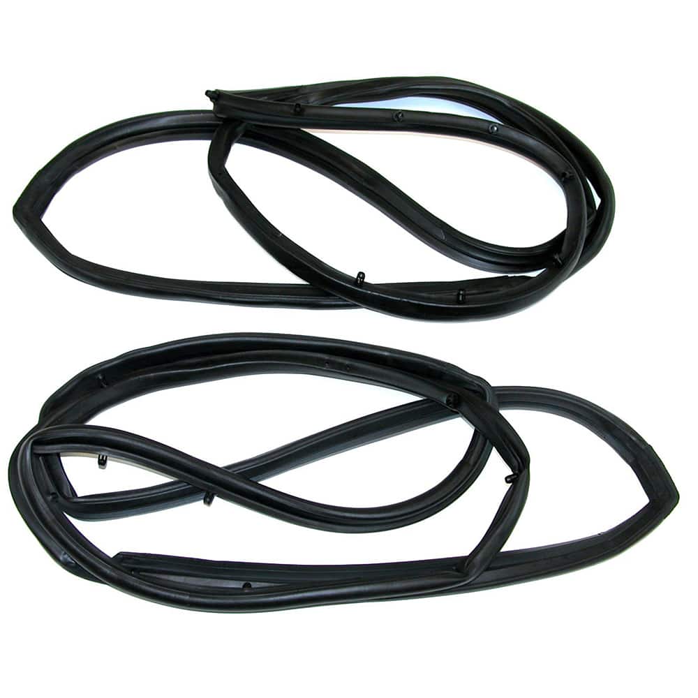 Fairchild Industries - Automotive Replacement Parts; Type: Door Seal Kit ; Application: 1976-1986 Jeep Classic Jeep (CJ) Door Seal Kit replaces OEM# 55176223; 55176222 - Exact Tooling