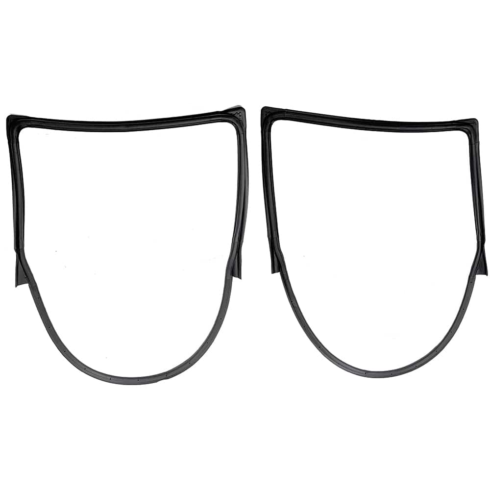 Fairchild Industries - Automotive Replacement Parts; Type: Door Seal Kit ; Application: 2007-2018 Jeep Wrangler Door Seal Kit Rear Left and Right replaces OEM# 55395719AO; 55395718AO - Exact Tooling