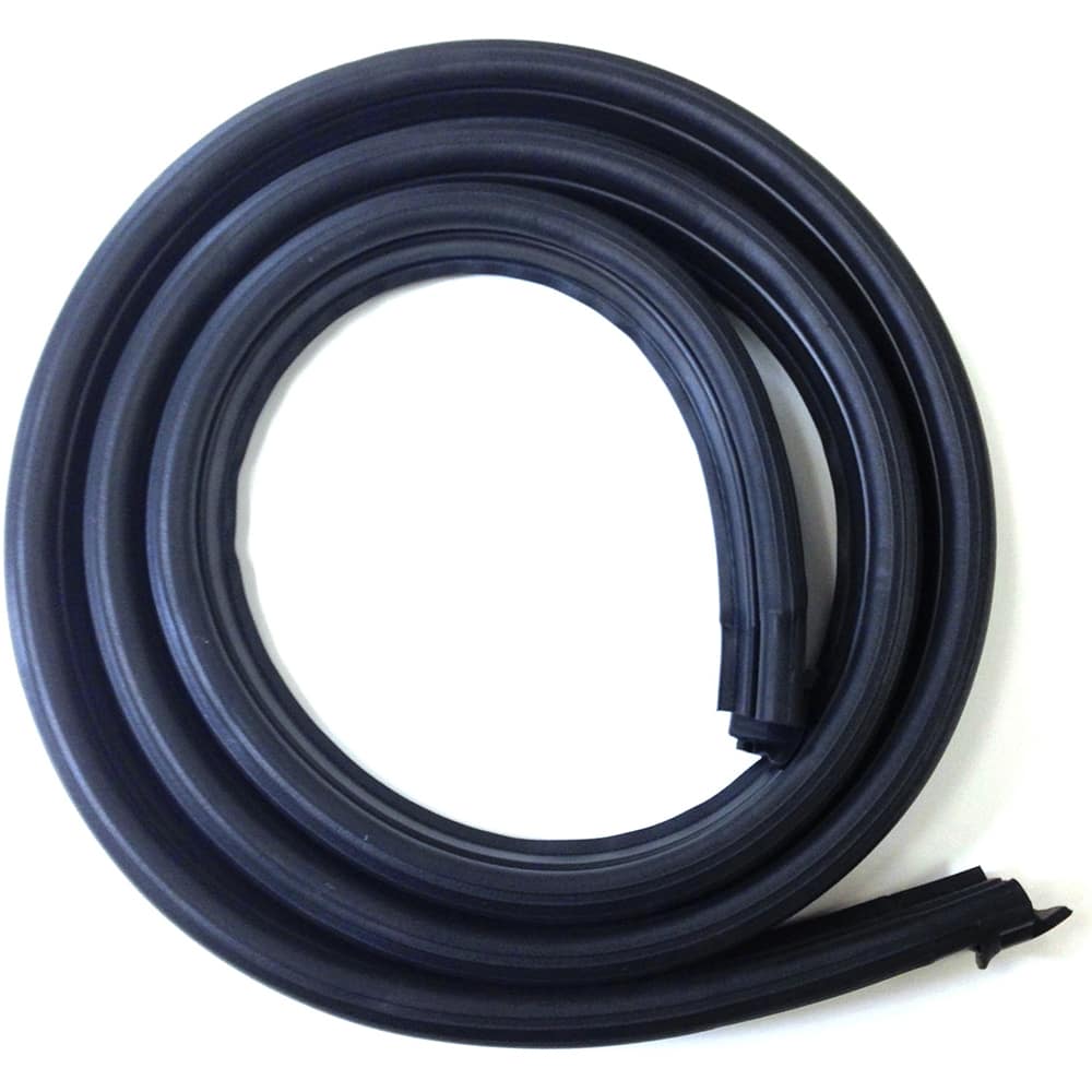 Fairchild Industries - Automotive Replacement Parts; Type: Upper Tailgate Hardtop Seal ; Application: 1997-2006 Jeep Wrangler Upper Tailgate Hardtop Seal replaces OEM# 55175041AH - Exact Tooling
