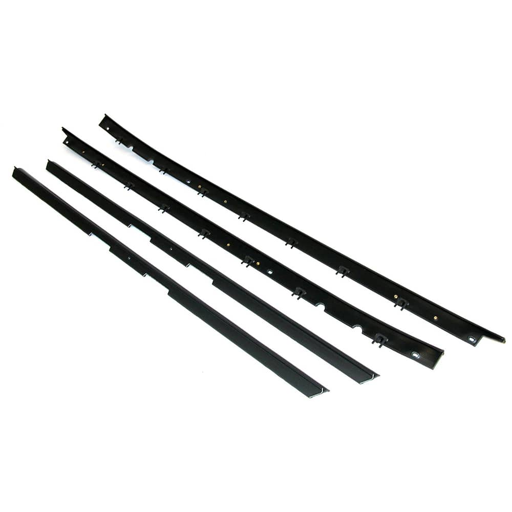 Fairchild Industries - Automotive Replacement Parts; Type: Belt Weatherstrip Kit ; Application: 1984-1989 Chevrolet Corvette Belt Weatherstrip Kit replaces OEM# 10245645; 10245646; 14071841 - Exact Tooling