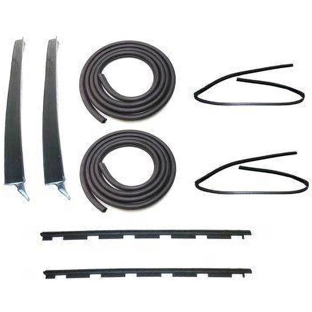 Fairchild Industries - Automotive Replacement Parts; Type: Belt Weatherstrip; Window Channel Kit ; Application: 1988-2000 GMC Pickup Truck 1500 / 2500 / 3500 Belt, Channel, Seal Kit replaces OEM# 15001925; 15001926; 15991406; 15991405; 15735502; 15704112 - Exact Tooling