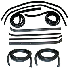 Fairchild Industries - Automotive Replacement Parts; Type: Belt Weatherstrip--Window Channel--Door Seal Kit ; Application: 1973-1979 Ford F-Series, Full Size Pickup Belt, Channel, Seal Kit replaces OEM# D3TZ1021546A; D8TZ1021536A; D7TZ1021453A; D7TZ10214 - Exact Tooling