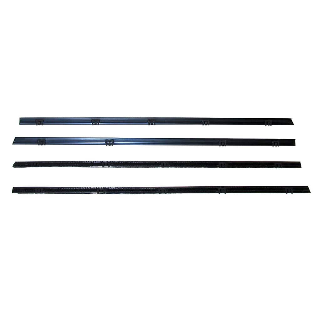 Fairchild Industries - Automotive Replacement Parts; Type: Belt Weatherstrip Kit ; Application: 1967-1972 Chevrolet Blazer Belt Weatherstrip Kit replaces OEM# 3893783; 3893784; 3893781; 3893782 - Exact Tooling