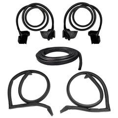 Fairchild Industries - Automotive Replacement Parts; Type: Roof Rail; Door & Trunk Seal Kit ; Application: 1982-1992 Chevrolet Camaro Roof Rail, Door & Trunk Seal Kit replaces OEM# 20350901; 20350900; 10198207; 10198206; 20490800 - Exact Tooling