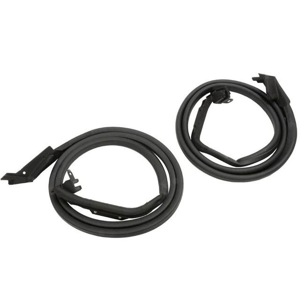 Fairchild Industries - Automotive Replacement Parts; Type: Door Seal Kit; Latex Ends ; Application: 1969-1975 Chevrolet Corvette Door Seal Kit, Latex Ends replaces OEM# 3966569; 3966570 - Exact Tooling