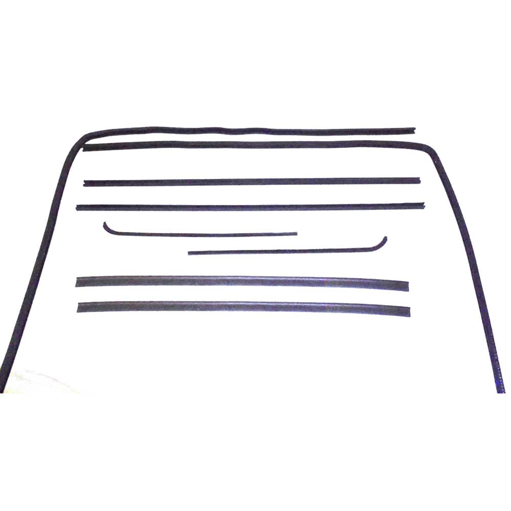 Fairchild Industries - Automotive Replacement Parts; Type: Belt Weatherstrip--Window Channel Kit ; Application: 1951-1954 Chevrolet C/K Truck Belt, Channel Kit replaces OEM# 3695445; 3847608; 3726492; 3726491 - Exact Tooling