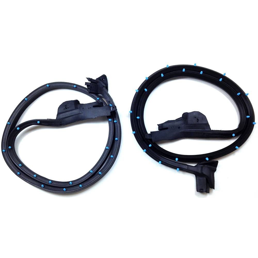 Fairchild Industries - Automotive Replacement Parts; Type: Door Seal Kit ; Application: 1984-1989 Chevrolet Corvette Door Seal Kit replaces OEM# 17986019; 17986020 - Exact Tooling