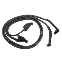 Fairchild Industries - Automotive Replacement Parts; Type: Door Seal Kit; Latex Ends ; Application: 1969-1977 Chevrolet Corvette Door Seal Kit, Latex Ends replaces OEM# 3966561; 3966562 - Exact Tooling
