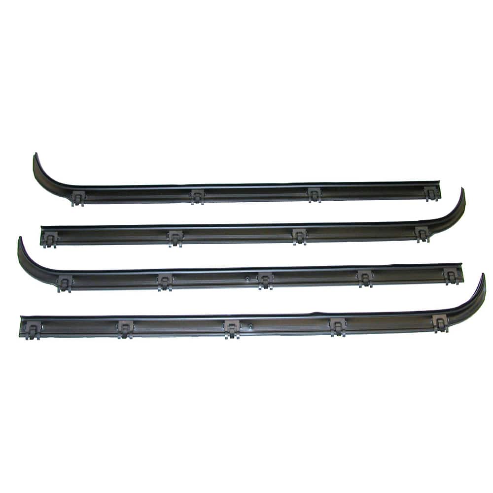 Fairchild Industries - Automotive Replacement Parts; Type: Belt Weatherstrip Kit ; Application: 1987-1997 Ford F-Series, Full Size Pickup Belt Weatherstrip Kit replaces OEM# E7TZ1521453A; E7TZ1521452A; F2TZ1521457A; F2TZ1521456A - Exact Tooling