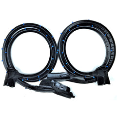 Fairchild Industries - Automotive Replacement Parts; Type: Door Weatherstrip Kit ; Application: 1990-1996 Chevrolet Corvette Door Weatherstrip Kit Latex OEM 10269865, 10269866 replaces OEM# 10269865; 10269866 - Exact Tooling