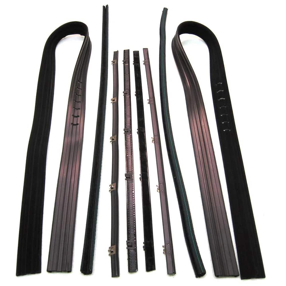 Fairchild Industries - Automotive Replacement Parts; Type: Belt; Channel Kit ; Application: 1967-1972 Chevrolet Blazer Belt, Channel Kit replaces OEM# 3893719; 3936809; 3893783; 3893784; 3893781; 3893782 - Exact Tooling