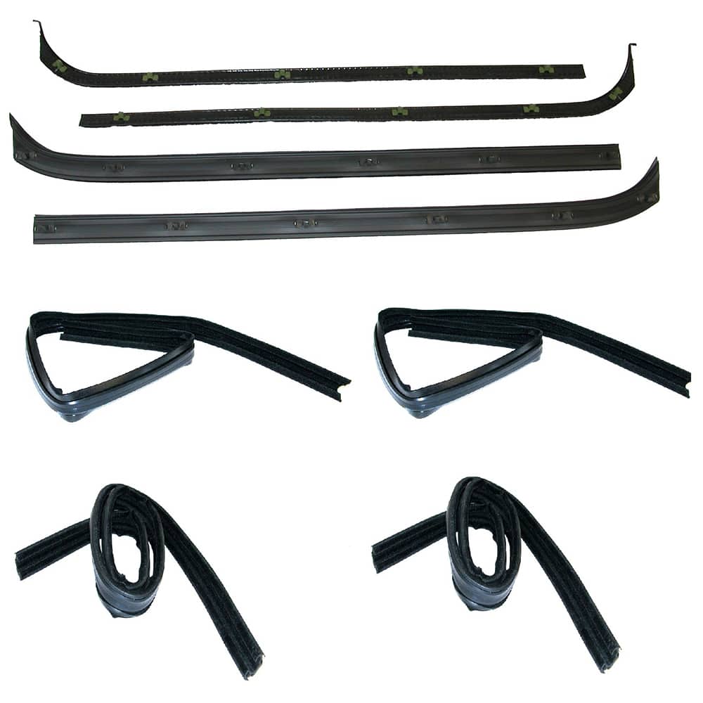 Fairchild Industries - Automotive Replacement Parts; Type: Belt Weatherstrip--Window Channel Kit ; Application: 1971-1972 Ford F-Series, Full Size Pickup Belt, Channel Kit replaces OEM# D0HZ8021508A; C7TZ8121546A; C7TZ8121453A; C7TZ8121452A; F01390143; F - Exact Tooling