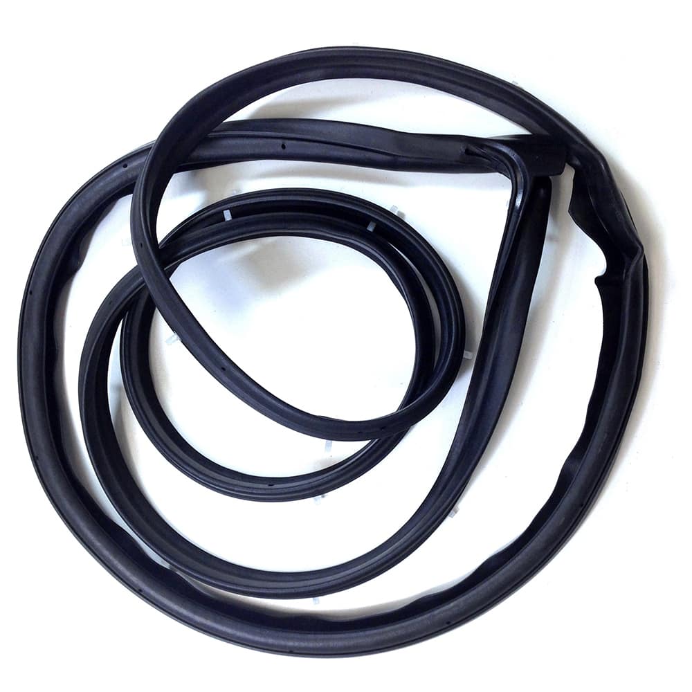 Fairchild Industries - Automotive Replacement Parts; Type: Door Seal on Door; Passenger Side ; Application: 1987-1995 Suzuki Samurai Door Seal on Door, Passenger Side replaces OEM# 84641-82CA0 - Exact Tooling