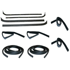 Fairchild Industries - Automotive Replacement Parts; Type: Belt Weatherstrip--Window Channel--Door Seal Kit ; Application: 1971-1972 Ford F-Series, Full Size Pickup Belt, Channel, Seal Kit replaces OEM# D0HZ8021508A; C7TZ8121546A; C7TZ8121453A; C7TZ81214 - Exact Tooling