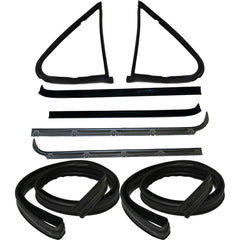 Fairchild Industries - Automotive Replacement Parts; Type: 8 pc Belt Weatherstrip; Vent Window Seal; Window Channel Kit ; Application: 1980-1986 Ford Bronco/Fullsize Truck 8 pc Belt Weatherstrip, Door Seal, Vent Window Seal,Window Channel Kit replaces OE - Exact Tooling