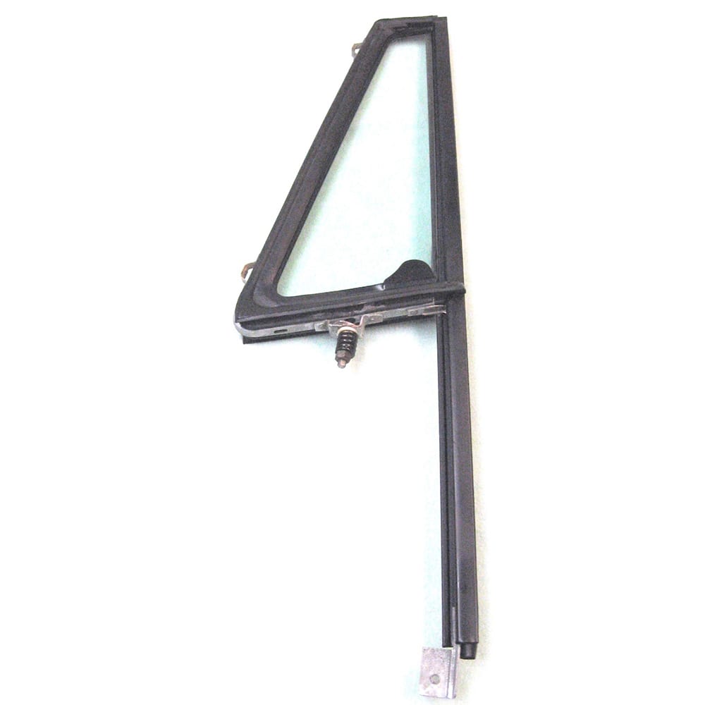 Fairchild Industries - Automotive Replacement Parts; Type: Vent Window Assembly ; Application: 87-95 Jeep Wrangler Vent Window Assembly, LH replaces OEM# 55176281 - Exact Tooling