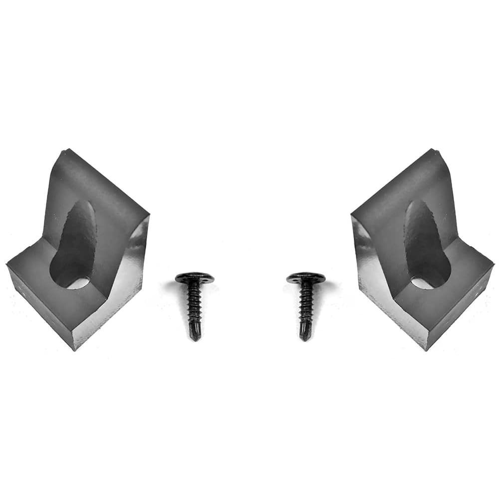 Fairchild Industries - Automotive Replacement Parts; Type: Tailgate Bumper Kit w/screw ; Application: 1966-1977 Ford Bronco, 1964-1979 Ford F-150, Tailgate Bumper Kit with Screws - Exact Tooling