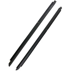 Fairchild Industries - Automotive Replacement Parts; Type: Front Outer Belt Weatherstrip 2 pc Kit ; Application: 2007-2018 Jeep Wrangler (ALL) Front Outer Belt Weatherstrip 2 pc Kit OEM#:55395269AD; 55395268AD replaces OEM# 55395269AD; 55395268AD - Exact Tooling