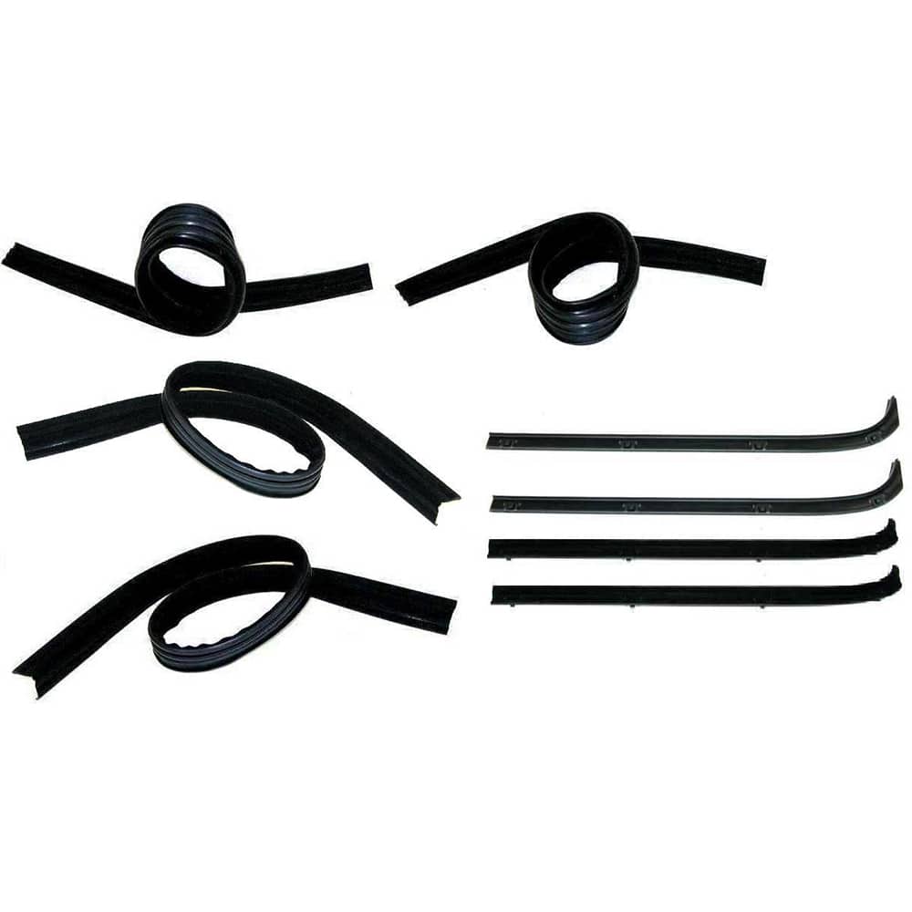 Fairchild Industries - Automotive Replacement Parts; Type: Belt Weatherstrip--Window Channel Kit ; Application: 1980-1997 Dodge Full Size Van Belt, Channel Kit replaces OEM# 4082007; 4082009; 4161675; 4161674 - Exact Tooling