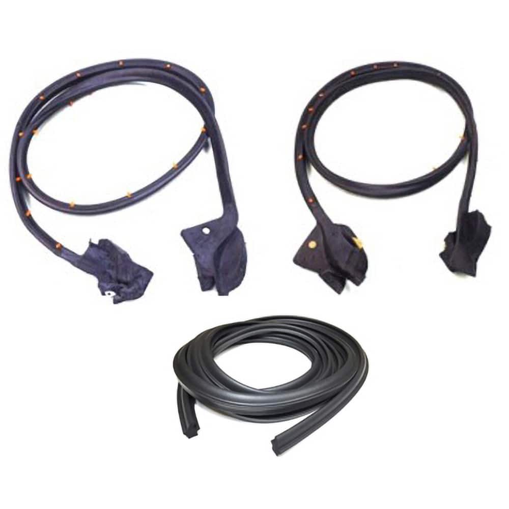 Fairchild Industries - Automotive Replacement Parts; Type: Door Seal; Trunk Seal Kit ; Application: 1970-1981 Chevrolet Camaro Door Seal, Trunk Seal Kit replaces OEM# 9868430; 9868430; 9825829 - Exact Tooling
